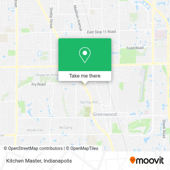 Kitchen Master map