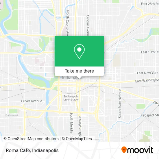 Roma Cafe map
