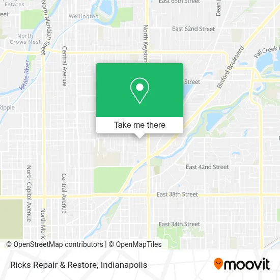 Ricks Repair & Restore map