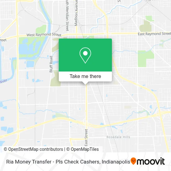 Ria Money Transfer - Pls Check Cashers map