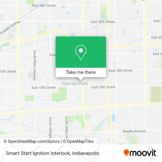 Smart Start Ignition Interlock map