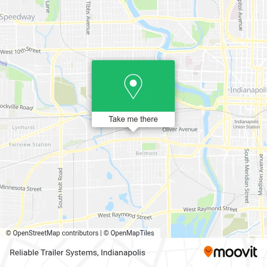 Reliable Trailer Systems map