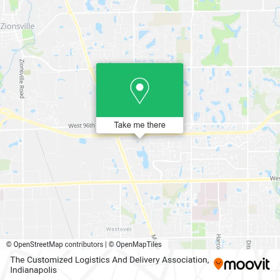 The Customized Logistics And Delivery Association map