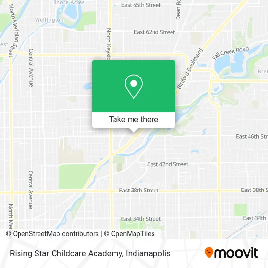 Rising Star Childcare Academy map