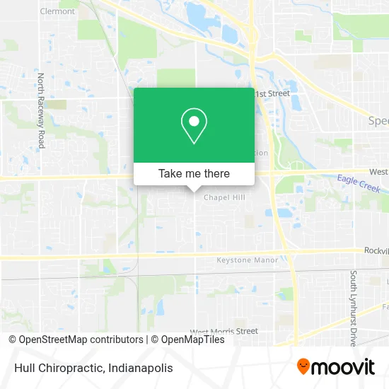 Hull Chiropractic map