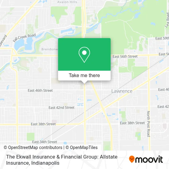 The Ekwall Insurance & Financial Group: Allstate Insurance map