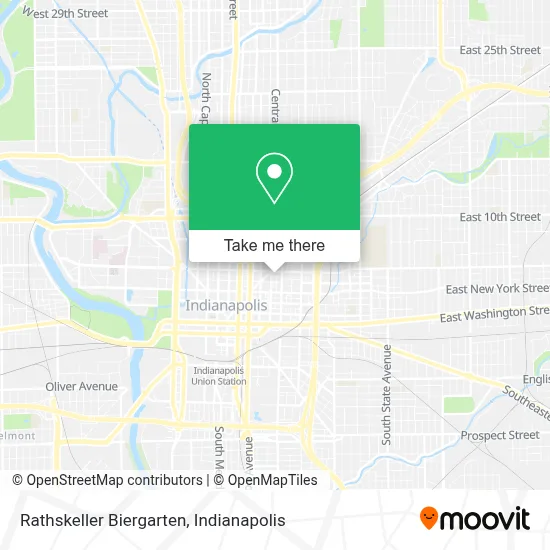 Rathskeller Biergarten map
