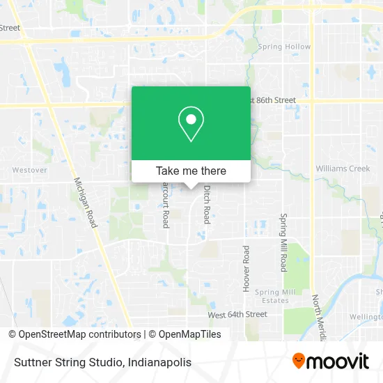 Suttner String Studio map