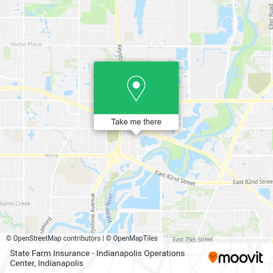 State Farm Insurance - Indianapolis Operations Center map