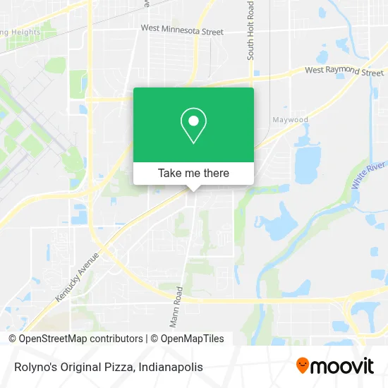 Rolyno's Original Pizza map