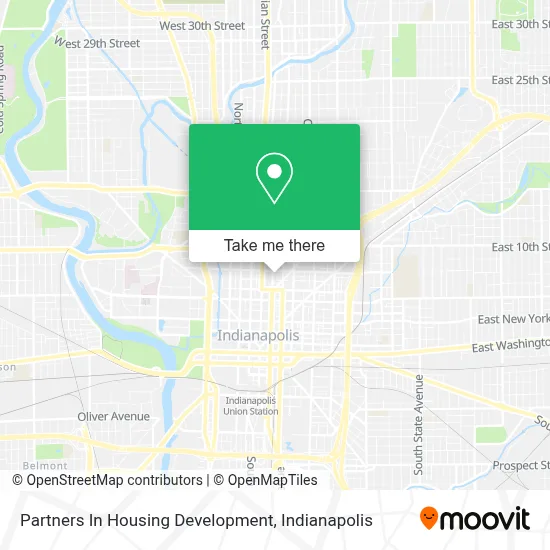 Partners In Housing Development map