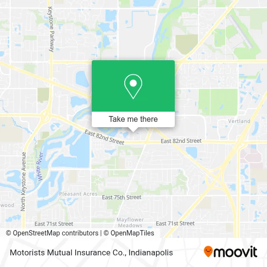 Motorists Mutual Insurance Co. map