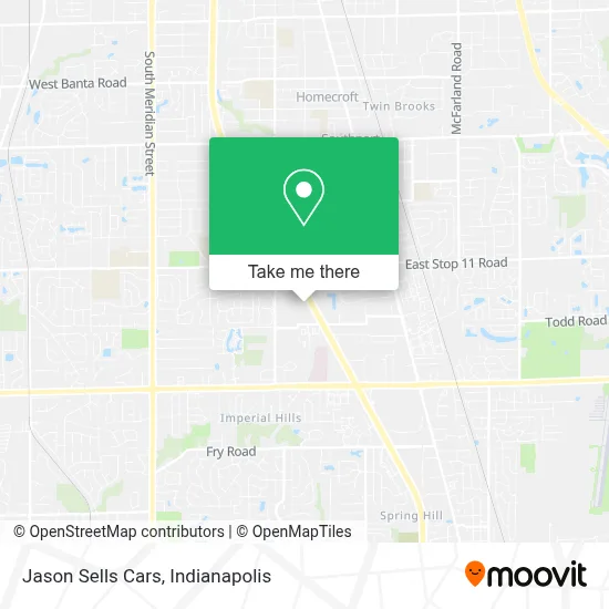 Jason Sells Cars map