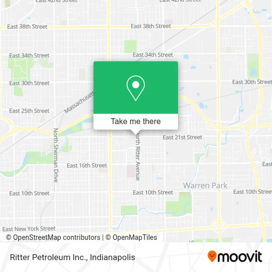 Ritter Petroleum Inc. map
