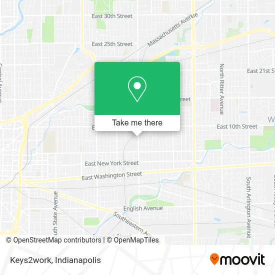 Keys2work map