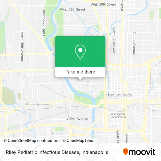 Riley Pediatric Infectious Disease map