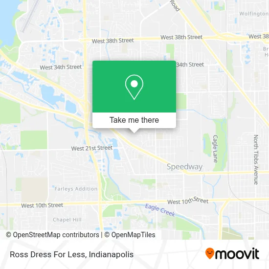 Ross Dress For Less map