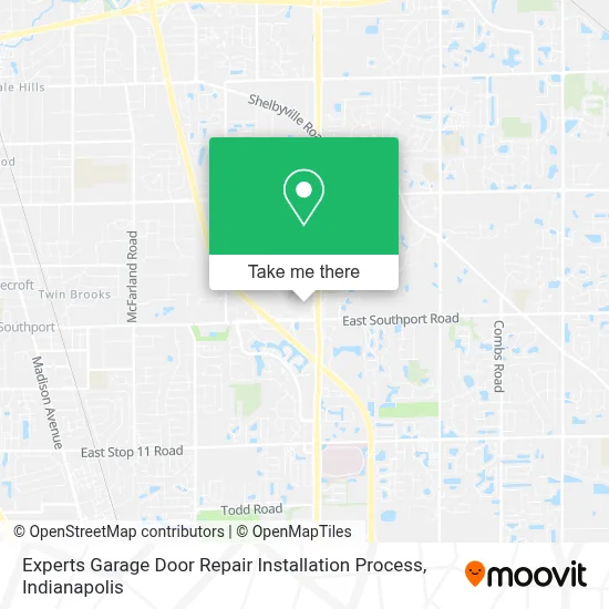 Experts Garage Door Repair Installation Process map