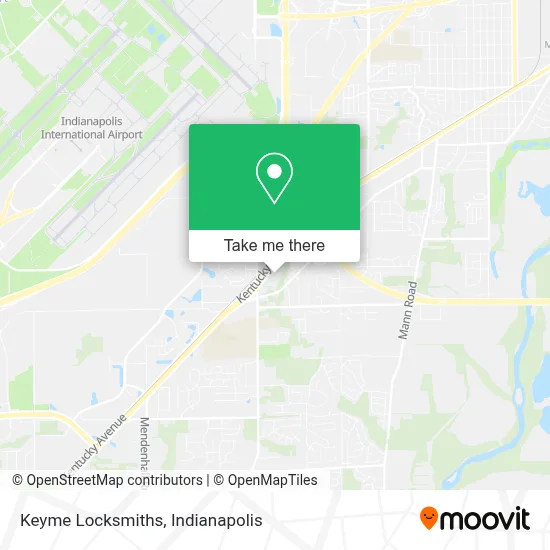 Keyme Locksmiths map