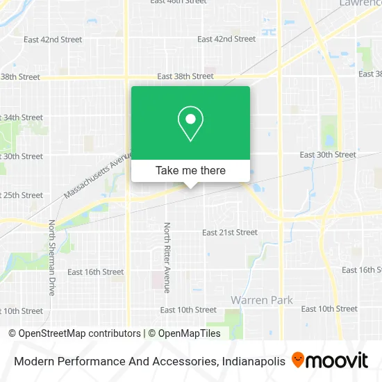 Modern Performance And Accessories map