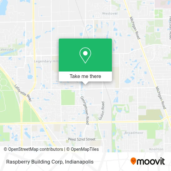 Raspberry Building Corp map
