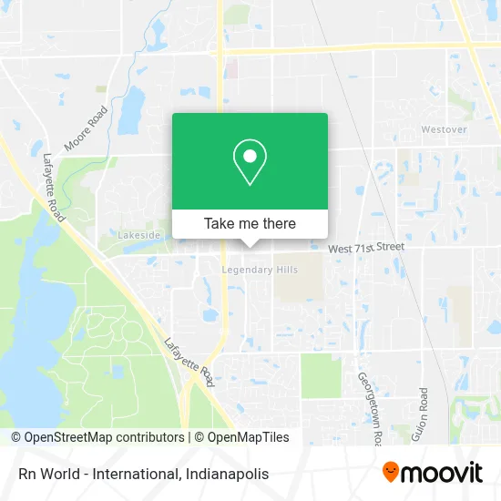 Rn World - International map