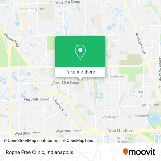 Rophe Free Clinic map