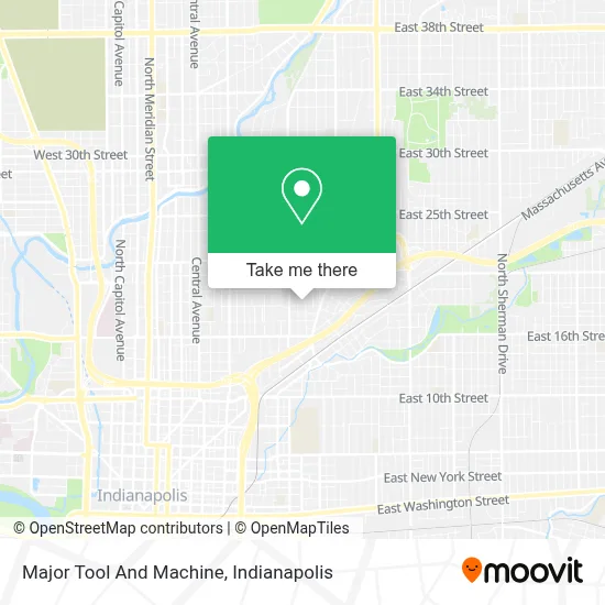 Major Tool And Machine map
