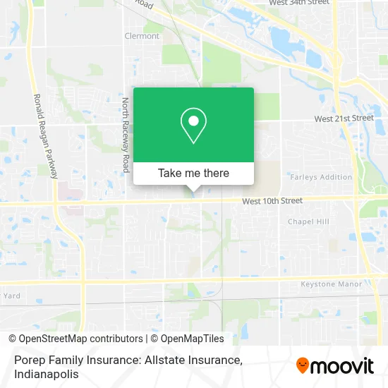 Porep Family Insurance: Allstate Insurance map