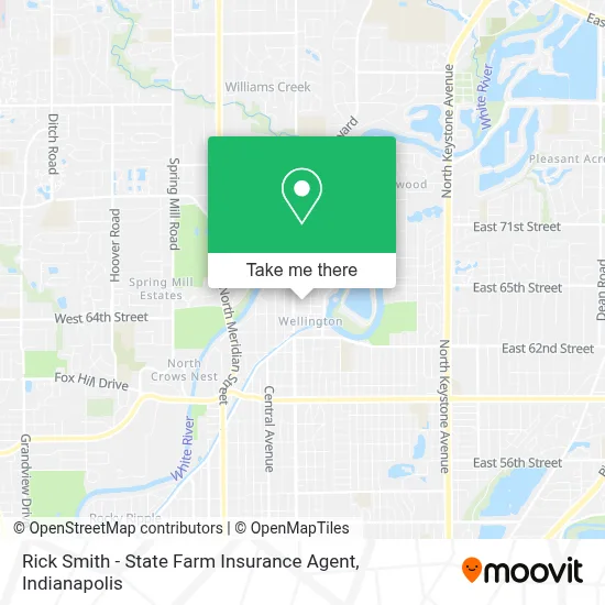 Rick Smith - State Farm Insurance Agent map