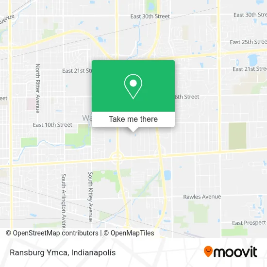Ransburg Ymca map