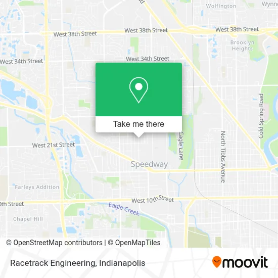 Racetrack Engineering map