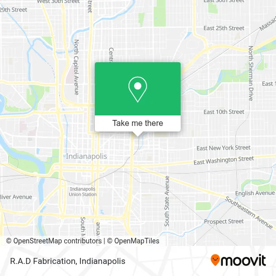R.A.D Fabrication map