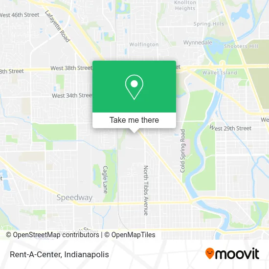 Rent-A-Center map