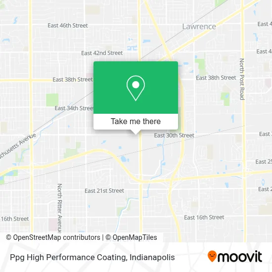 Ppg High Performance Coating map