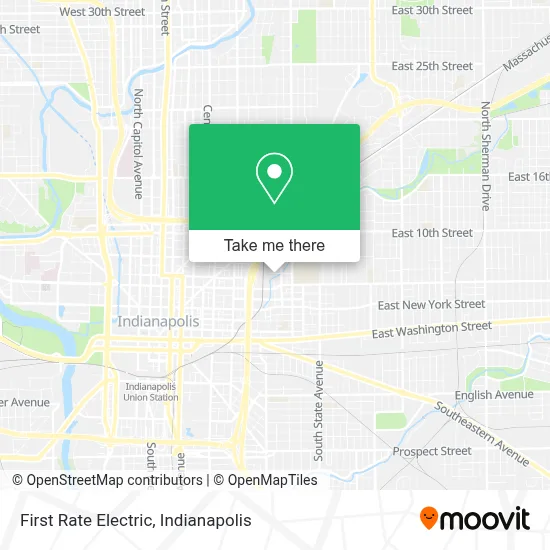 First Rate Electric map