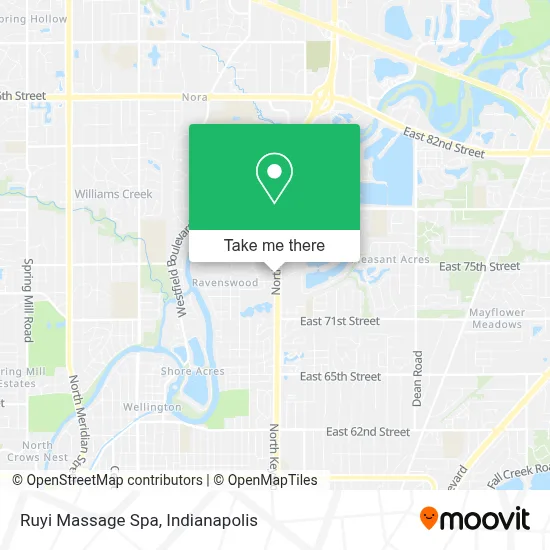 Ruyi Massage Spa map
