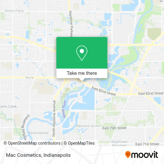 Mac Cosmetics map