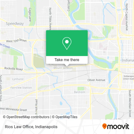 Rios Law Office map