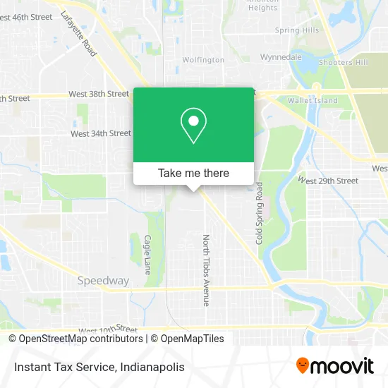 Instant Tax Service map
