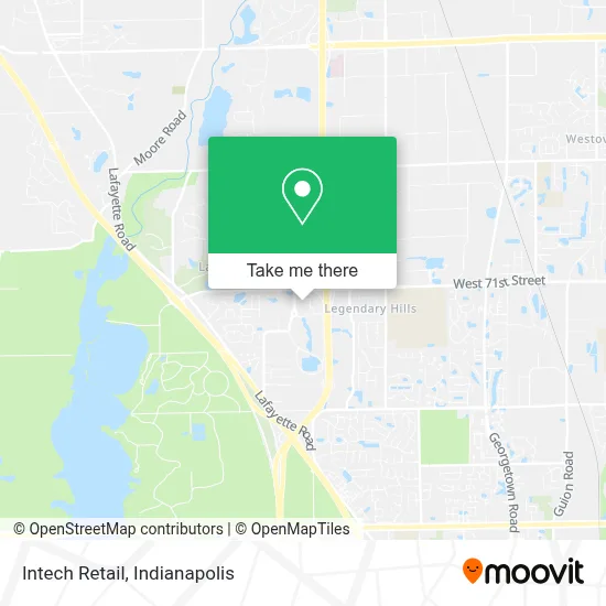 Intech Retail map