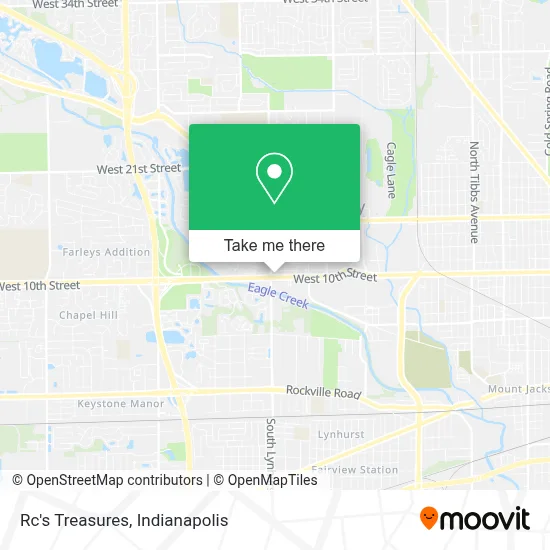 Rc's Treasures map