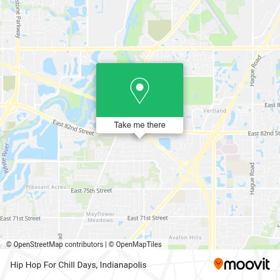 Hip Hop For Chill Days map
