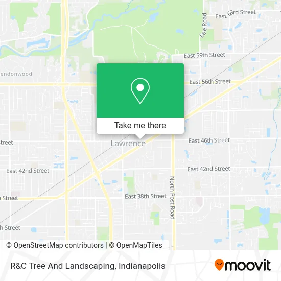 R&C Tree And Landscaping map