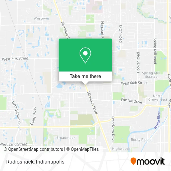 Radioshack map