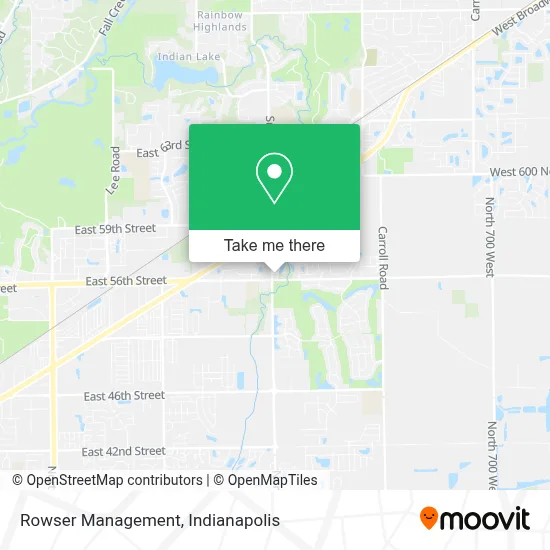 Rowser Management map