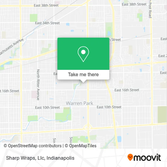 Sharp Wraps, Llc map