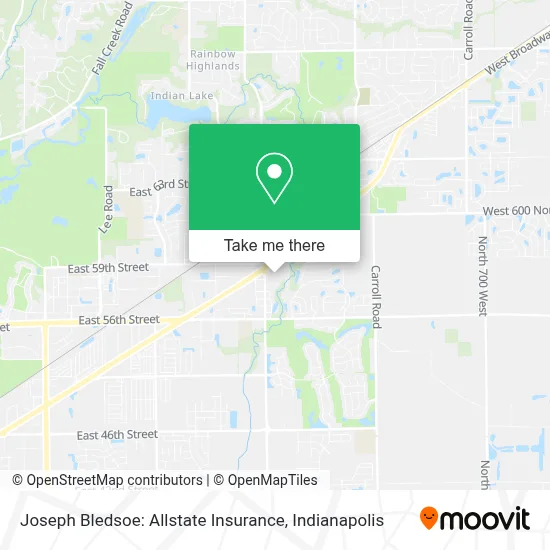 Joseph Bledsoe: Allstate Insurance map