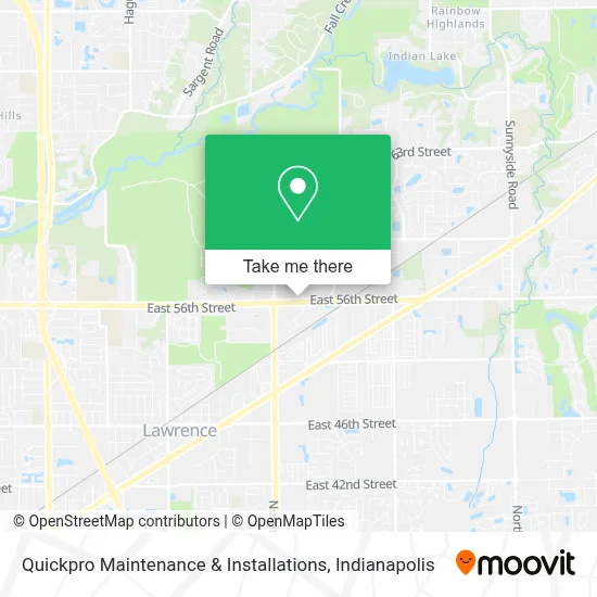 Quickpro Maintenance & Installations map