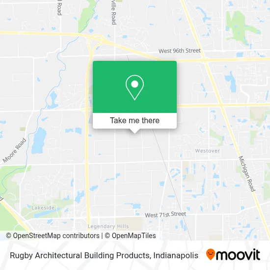 Rugby Architectural Building Products map